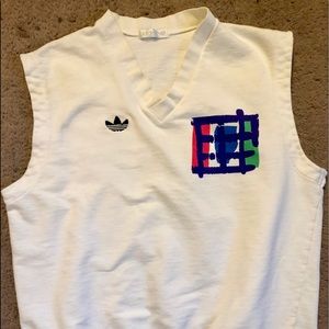 Adidas Vintage 80’s Stefan Edberg vest sweatshirt